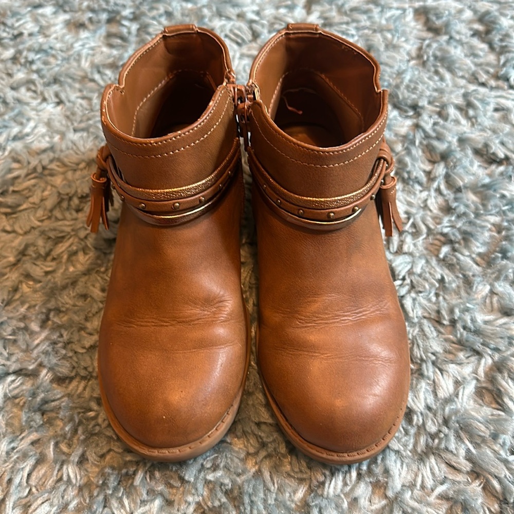 Girls Cupcake Couture Ankle Booties, Size 12